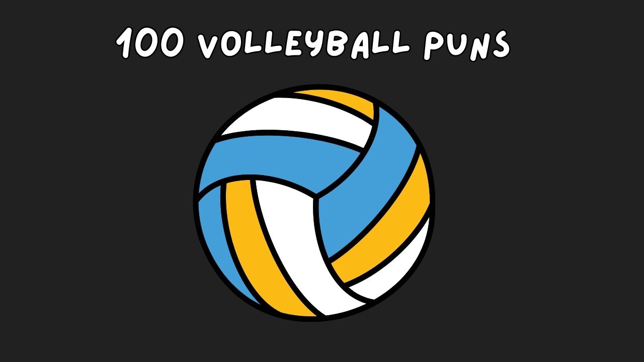volleyball puns, puns about volleyball, funny volleyball puns