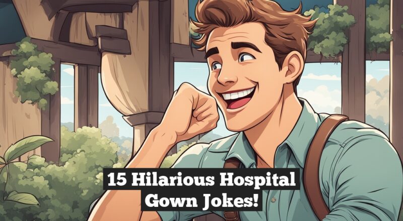 15 Hilarious Hospital Gown Jokes!